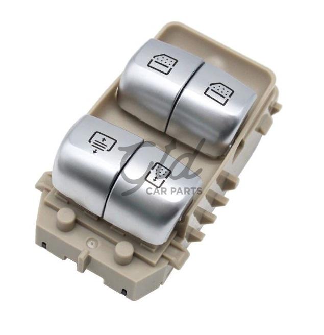 Comutador Vidros Traseiro Bege Mercedes-Benz Classe S/E W222 W213 2014-2022