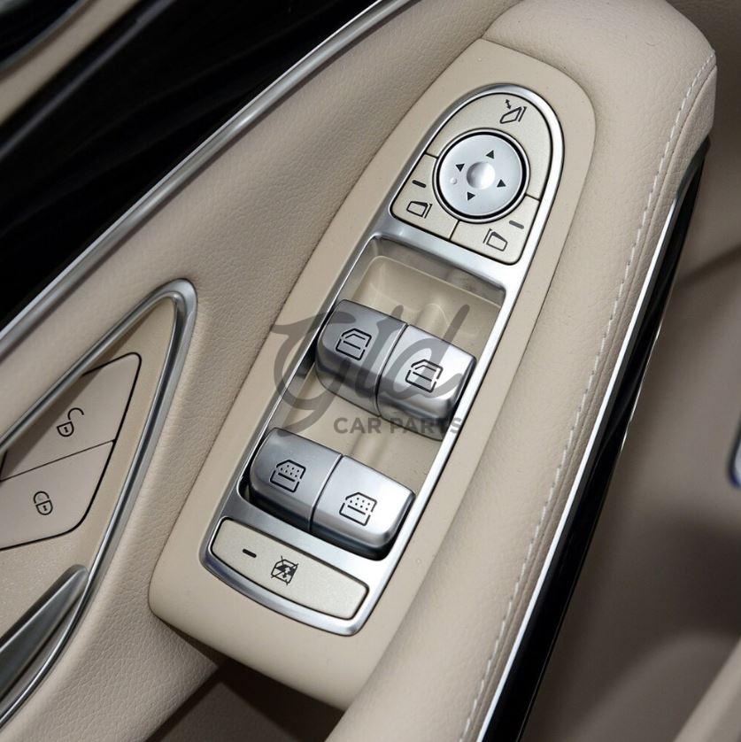 Comutador Vidros Condutor Bege Mercedes-Benz Classe S W222 2014-2020 - Image 2
