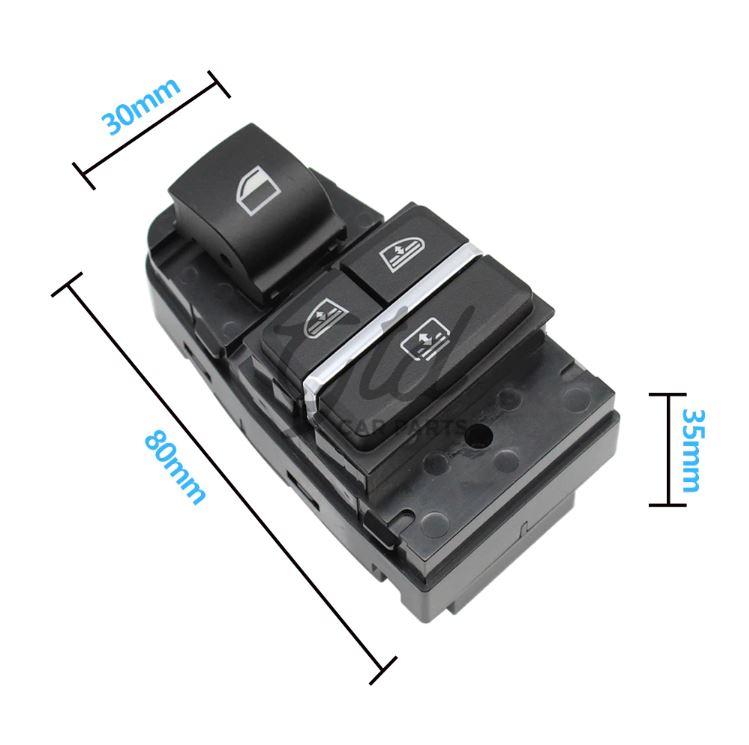 Comutador Vidros Traseiro BMW Série 5GT/6/7 F07 F06 F01 2009-2019 - Image 4
