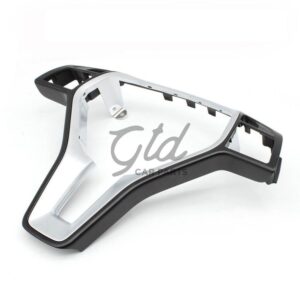 Moldura 35mm Volante Preto/Cromada Mercedes-Benz AMG Classe A B C E CLA GLA CLS W176 W246 W204 W212 2011-2019