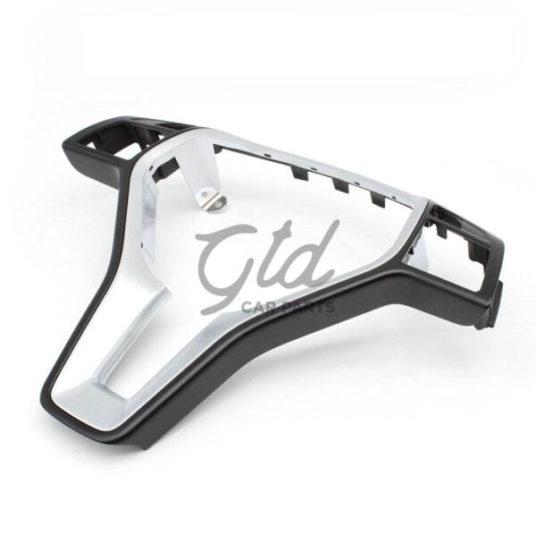Moldura 35mm Volante Preto/Cromada Mercedes-Benz AMG Classe A B C E CLA GLA CLS W176 W246 W204 W212 2011-2019
