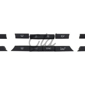 Conjunto de 11 Botões Módulo Ar Condicionado BMW X3 X4 F26 F25 2013-2018