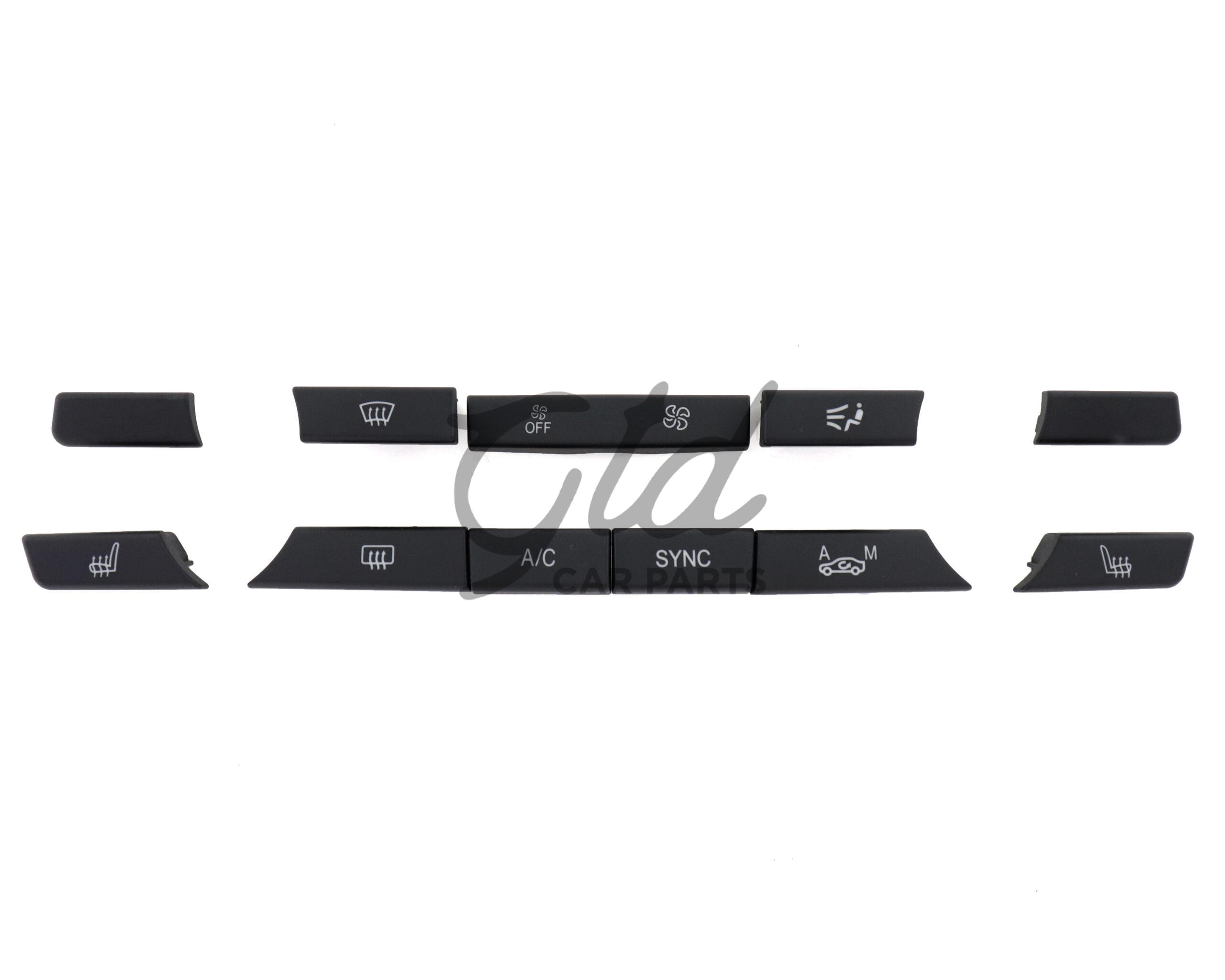 Conjunto de 11 Botões Módulo Ar Condicionado BMW X3 X4 F26 F25 2013-2018