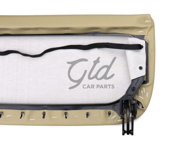 Bolso Traseiro Banco Bege BMW Série 5 5GT 7 X5 X6 F10 F01 F02 F15 F16 Versão C - Image 5
