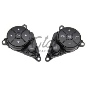 Comandos Volante Preto Mercedes-Benz Classe C E GLK W212 W207 W204 2008-2014