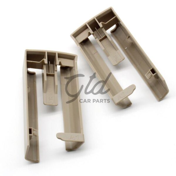 Pack 4 Frisos para Calhas Bancos Bege BMW 5 5GT 7 F10 F01 F07 LCI - Image 2