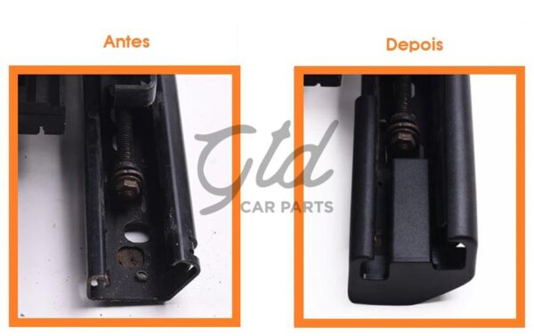 Pack 4 Frisos para Calhas Bancos Bege BMW 5 5GT 7 F10 F01 F07 Pré LCI - Image 5