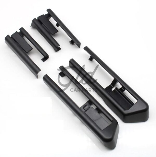 Pack 4 Frisos para Calhas Bancos Preto BMW 5 5GT 7 F10 F01 F07 Pré LCI