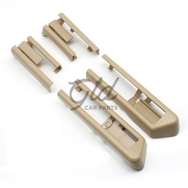 Pack 4 Frisos para Calhas Bancos Bege BMW 5 5GT 7 F10 F01 F07 Pré LCI