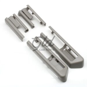 Pack 4 Frisos para Calhas Bancos Cinza BMW 5 5GT 7 F10 F01 F07 Pré LCI