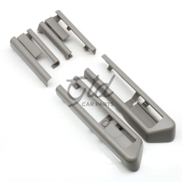 Pack 4 Frisos para Calhas Bancos Cinza BMW 5 5GT 7 F10 F01 F07 Pré LCI