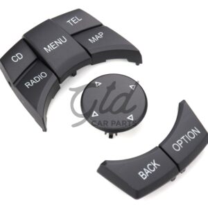 Pack 6 Botões IDRIVE CIC BMW 1/2/3/4/5/6/7 X3 X4 X5 X6  - CD