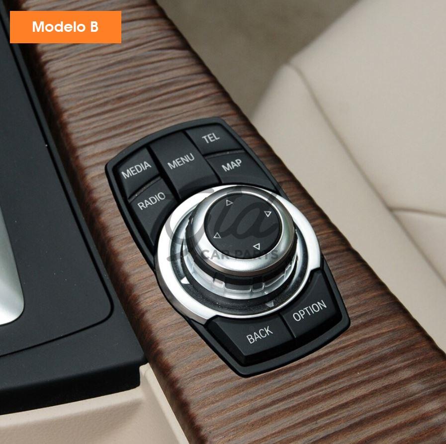 Conjunto de 6 Botões IDRIVE CIC BMW 1/2/3/4/5/6/7 X3 X4 X5 X6 - MEDIA - Image 2