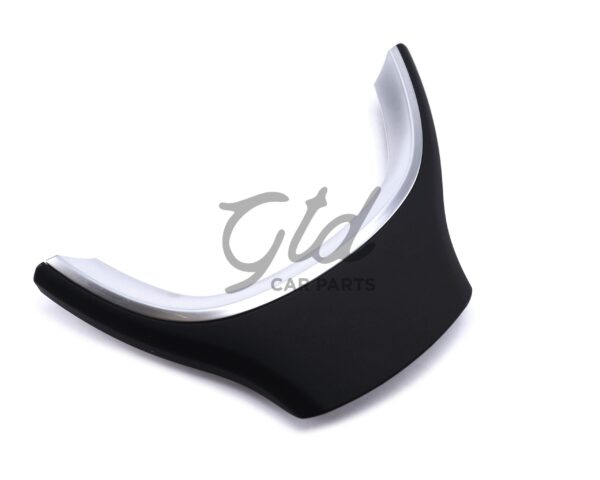 Friso Volante Preto BMW Série 5 6 7 GT F10 F11 F01 F06 Pré LCI 123mm