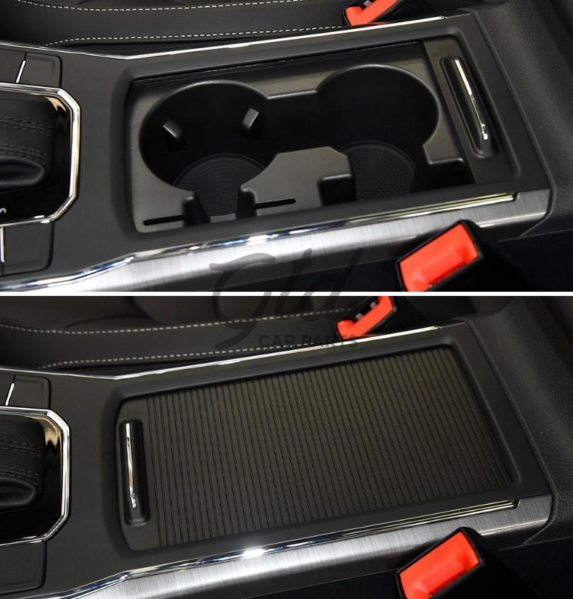 Cortina Gaveta Consola Central Preta Volkswagen Passat 2016-2018 - Image 2