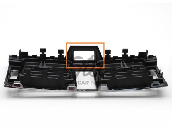 Ventilação Central Frontal Preta Mercedes-Benz Classe C W204 2007-2011 C/ Recorte p/ Botões - Image 3