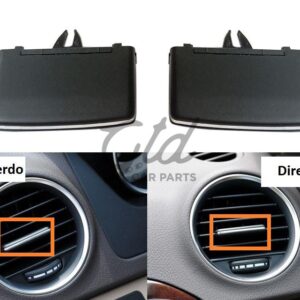 Conjunto de 2 Reguladores Ventilação Frontal Direita e Esquerda Mercedes-Benz Classe C W204 2011-2013