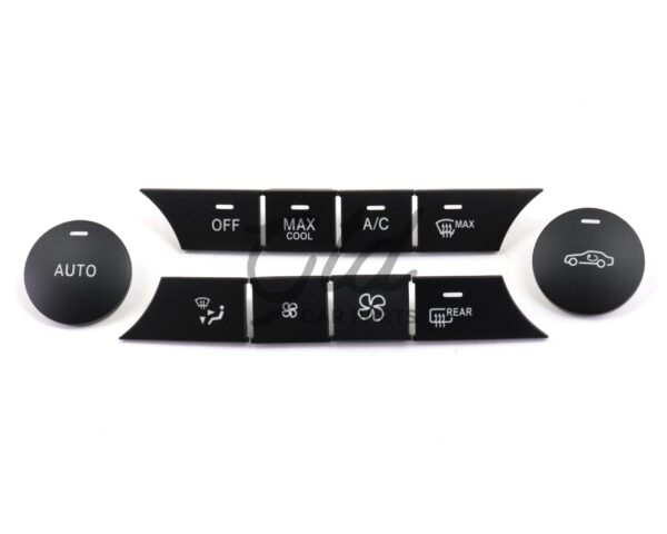 Conjunto de 10 Botões Módulo Ar Condicionado Mercedes-Benz Classe C W204 GLK 2007-2012 Versão D - Image 6