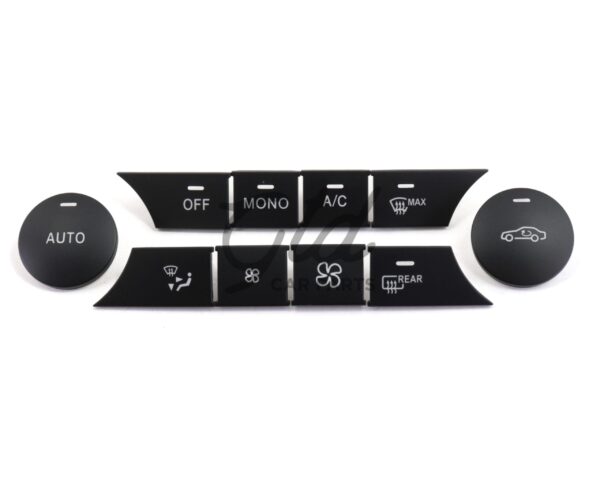 Conjunto de 10 Botões Módulo Ar Condicionado Mercedes-Benz Classe C W204 GLK 2007-2012 Versão C - Image 6