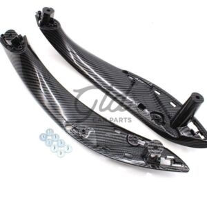 Conjunto de 2 Puxadores Frontais Carbono BMW Série 3/4 F30 F31 F35 F32 2012-2017