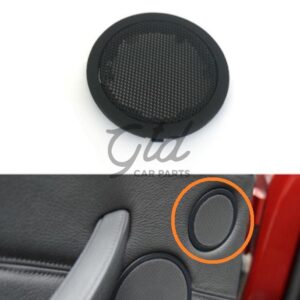 Grelha Coluna Porta Preta BMW Série X5 X6 5GT E70 E71 F07 2007-2017