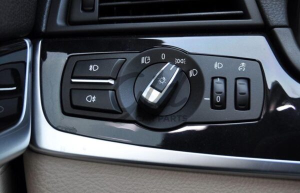 Moldura 4 Peças Comutador Luzes BMW Série 5/6/7 F10 F11 F01 F06 - Image 3