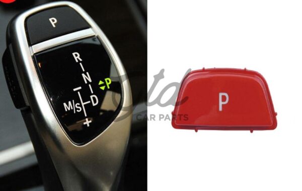 Botão &apos;&apos;P&apos;&apos; Caixa Automática Sport Vermelho BMW Série 3/5/7 X3 X4