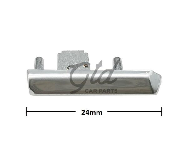 2x Clips Cromados de Módulo AC BMW X5 X6 F15 F16 2014-2018 - Image 2