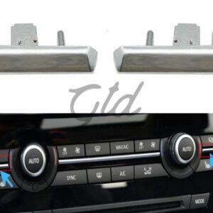 2x Clips Cromados de Módulo AC BMW X5 X6 F15 F16 2014-2018