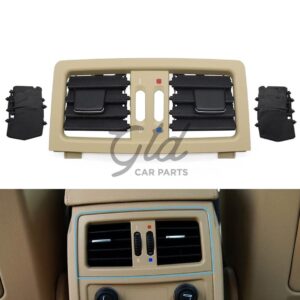 Ventilação Traseira Bege BMW Série 5 E60 E61 2003-2009
