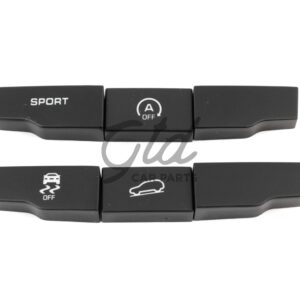Conjunto de 6 Botões Consola Central  Porsche Cayenne 7P5 2010-2018