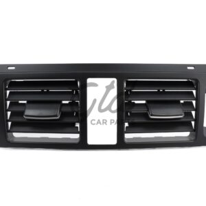 Ventilação Central Frontal Preta Mercedes-Benz Classe C W204 2007-2011 S/ Recorte p/ Botões