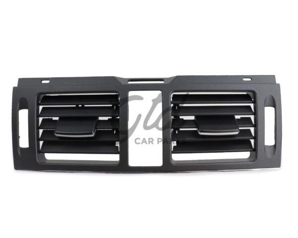 Ventilação Central Frontal Cinza Escuro Mercedes-Benz Classe C W204 2007-2011 S/ Recorte p/ Botões