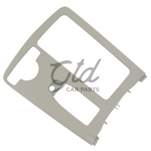 Moldura Consola Central Cinza Claro Mercedes-Benz Classe C E  W204 W207 W212 2007-2013