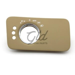 Moldura Comutador de Luzes Bege Mercedes-Benz W219 CLS 2007-2009