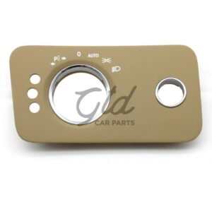 Moldura Comutador de Luzes Bege Mercedes-Benz W219 CLS 2007-2009