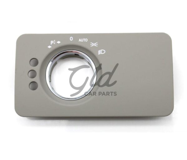 Moldura Comutador de Luzes Cinza Mercedes-Benz Classe R W251 2005-2017