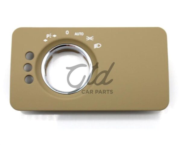 Moldura Comutador de Luzes Bege Mercedes-Benz Classe R W251 2005-2017