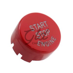Botão Start Stop Vermelho Brilhante BMW Série 1/2/3/5/6/7 X1 X3 X4 X5 X6 F21 F22 F10 F11 Versão 2