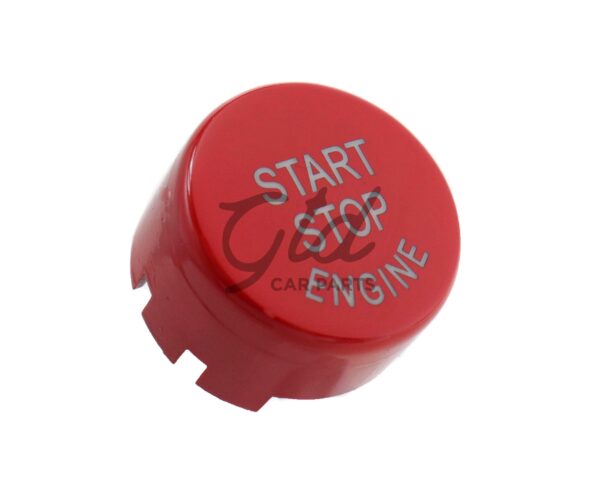 Botão Start Stop Vermelho Brilhante BMW Série 1/2/3/5/6/7 X1 X3 X4 X5 X6 F21 F22 F10 F11 Versão 2