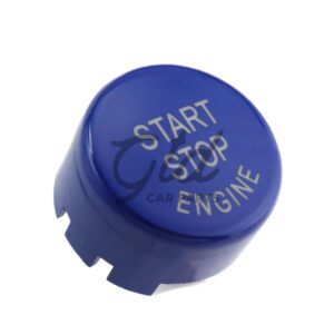 Botão Start Stop Azul Brilhante BMW Série 1/2/3/5/6/7 X1 X3 X4 X5 X6 F21 F22 F10 F11 Versão 2