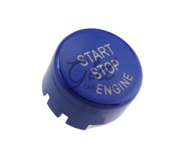 Botão Start Stop Azul Brilhante BMW Série 1/2/3/5/6/7 X1 X3 X4 X5 X6 F21 F22 F10 F11 Versão 2