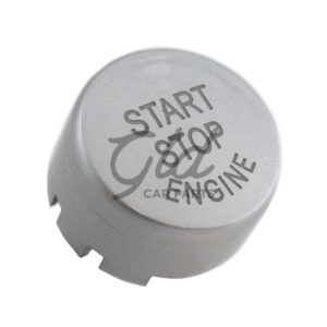 Botão Start Stop Cinza Prata BMW Série 1/2/3/5/6/7 X1 X3 X4 X5 X6 F21 F22 F10 F11 Versão 2