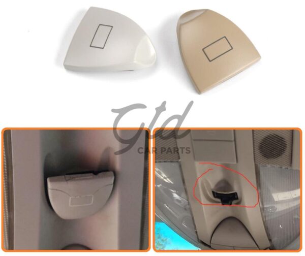 Botão Teto de Abrir Cinza Mercedes-Benz Classe E CLS W211 W219 2003-2008 - Image 2
