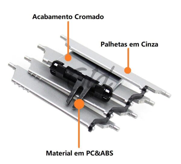 KIT Reparação Grelha Ventilação Frontal Esquerda Mercedes-Benz Classe E W212 Sedan 2013-2015 - Image 2