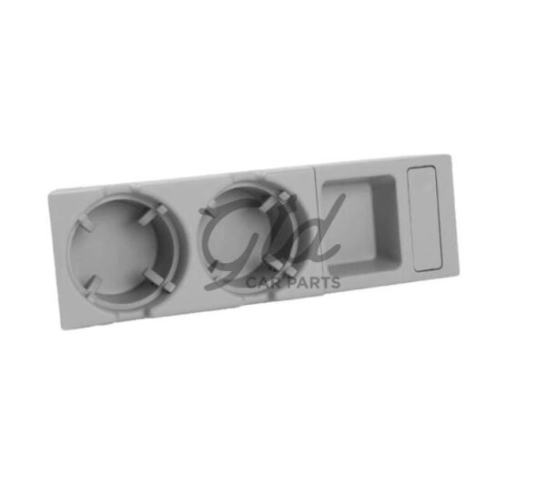 Consola Central Porta-Copos Efeito Cinza BMW Série 3 E46 1998-2005