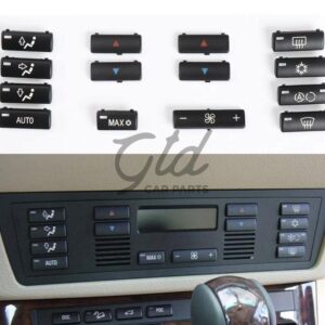 Pack 14 Botões Módulo Ar Condicionado Frontal BMW Série 5 X5 E39 E53 1996-2006