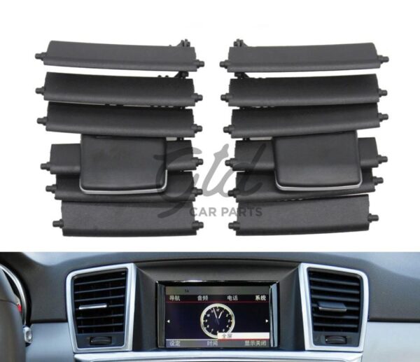 KIT Reparação Grelhas Ventilação Centrais Mercedes-Benz W166 M ML GL 2013-2015