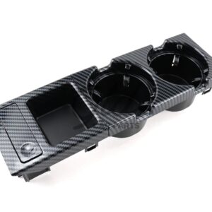 Consola Central Porta-Copos Efeito Carbono BMW Série 3 E46 1998-2005