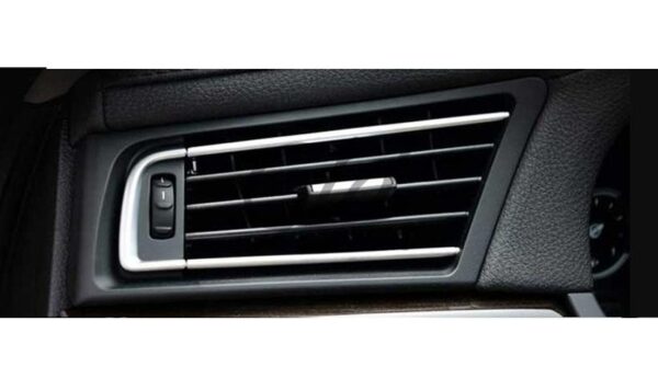 Grelha Ventilação Frontal Esquerda Cromada BMW Série 7 F01 F02 2009-2016 - Image 3